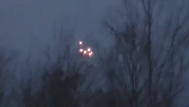 Флотилия НЛО Над Лесом в России