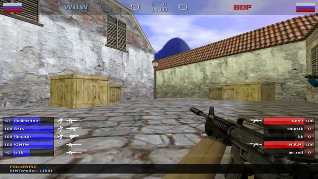 WOW Vs BDP Map De_inferno Group A / GizmoCup 2023 CS 1.6 Екатеринбург @keychegg