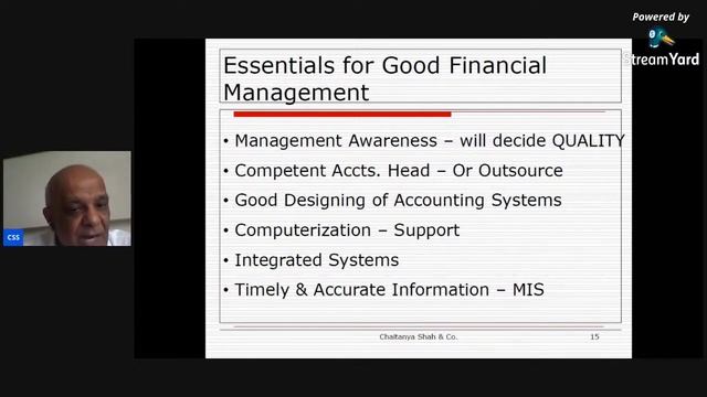 Business Growth &  Financial Management