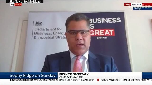 Coronavirus: UK business secretary declines to apologise for PPE shortages