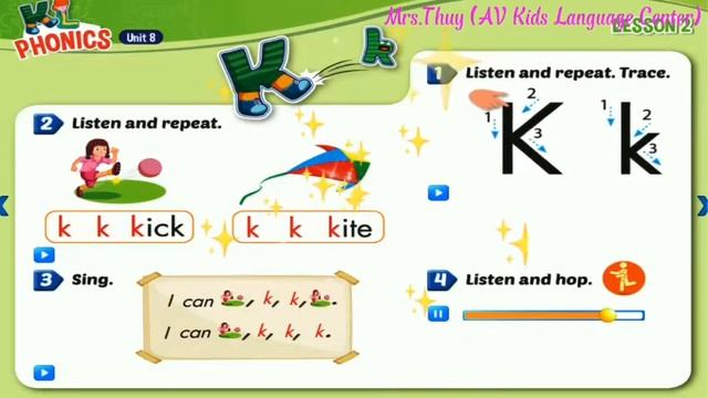 Unit 8 Lesson 2  PHONICS  Tiếng Anh 1 I-learn Smart Start