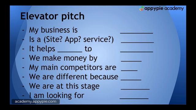 1-page business plan For Kids - Lesson 22