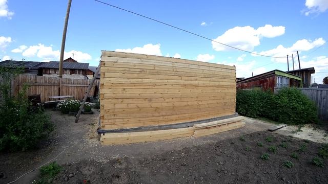 Строительство садового домика в Зеленогорске. ч. 8