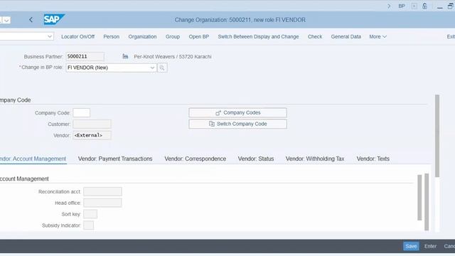 SAP Vendor Business Partner, Taxation Configuration & Entries Comprehensive Tutorial