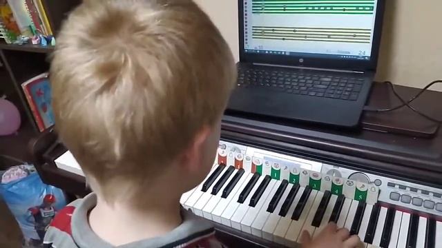 Учимся читать ноты с программой Софт Моцарт,Денис, 7 лет г Чайковский