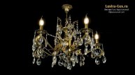 Бронзовая люстра Милана №5 - Гусь-Хрустальный завод - lustra-gus.ru