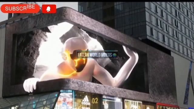 3D digital billboard