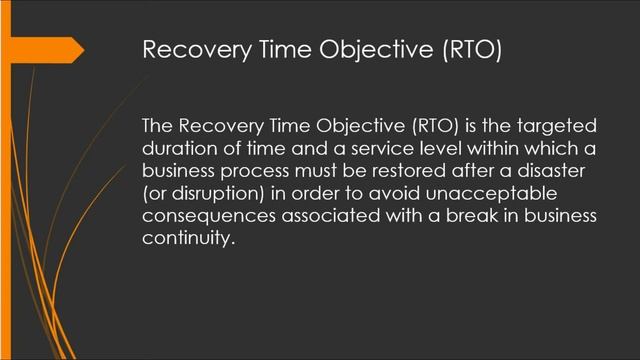 Business Impact Analysis-Business Continuity Plan- Disaster Recovery Plan-Maximum Tolerable Downtim