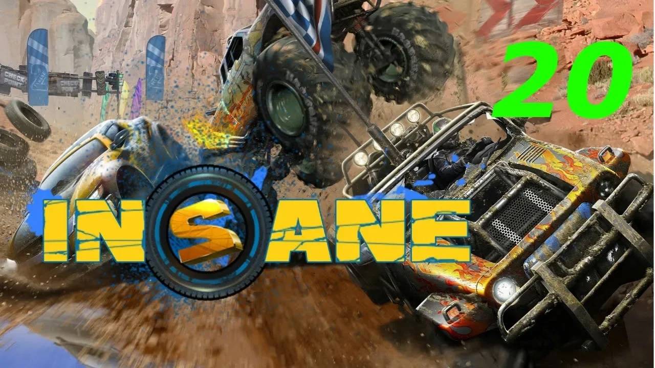 Прохождение Insane 2 #20 (Трак-рейд)