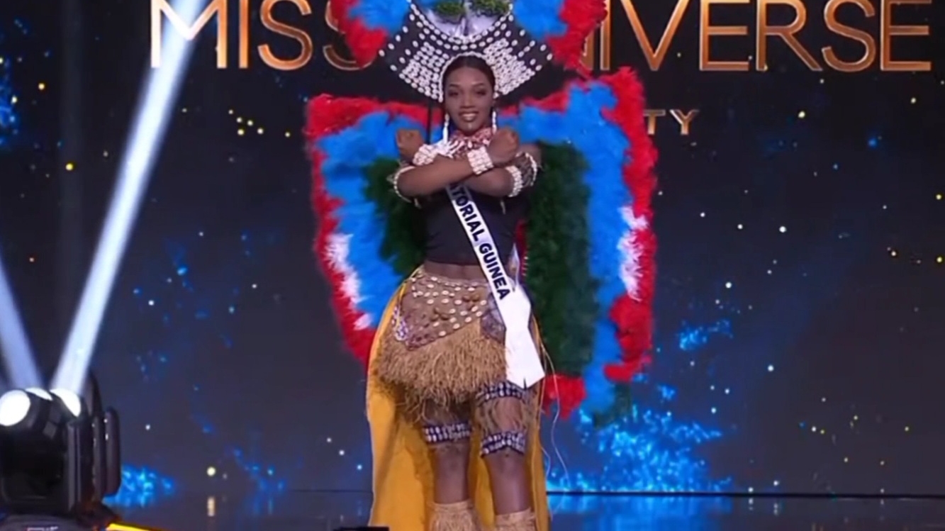 Equatorial Guinea Miss Universe 2024 (73) Diana Angono Mouhafo National Costume Гвинея