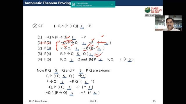 Automatic Theorem Proving (Example - 2)