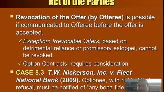 Business Law   Chapter 8