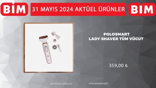 BİM 31 Mayıs 2024 | Çeyizlik, Elektronik, Mutfak | Bim Aktüel Market | Resmi Katalog