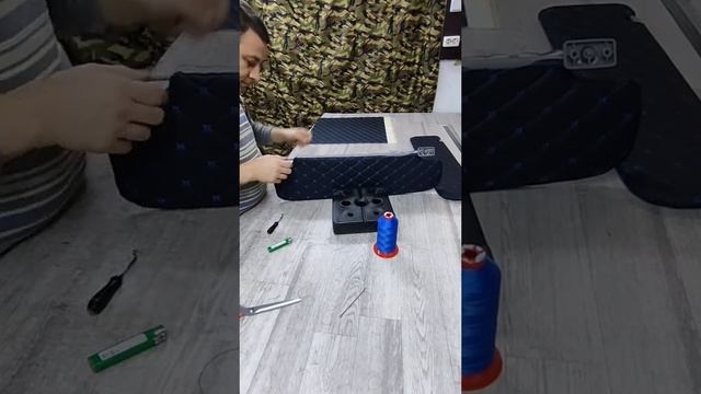 Обтяжка солнцезащитных козырьков!