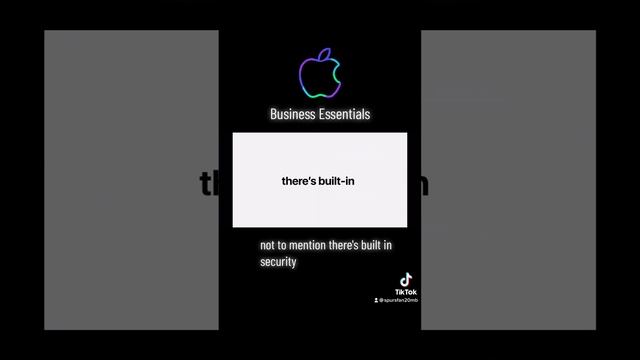 Apple’s Business Essentials with Captions