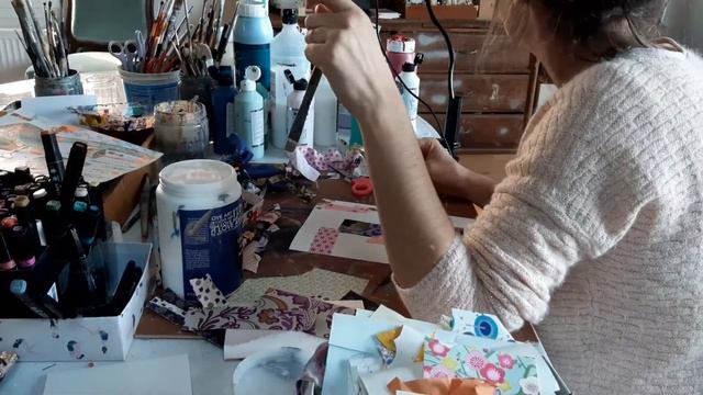 STUDIO VLOG 62 : les coulisses d'Etsy, cours en visio...