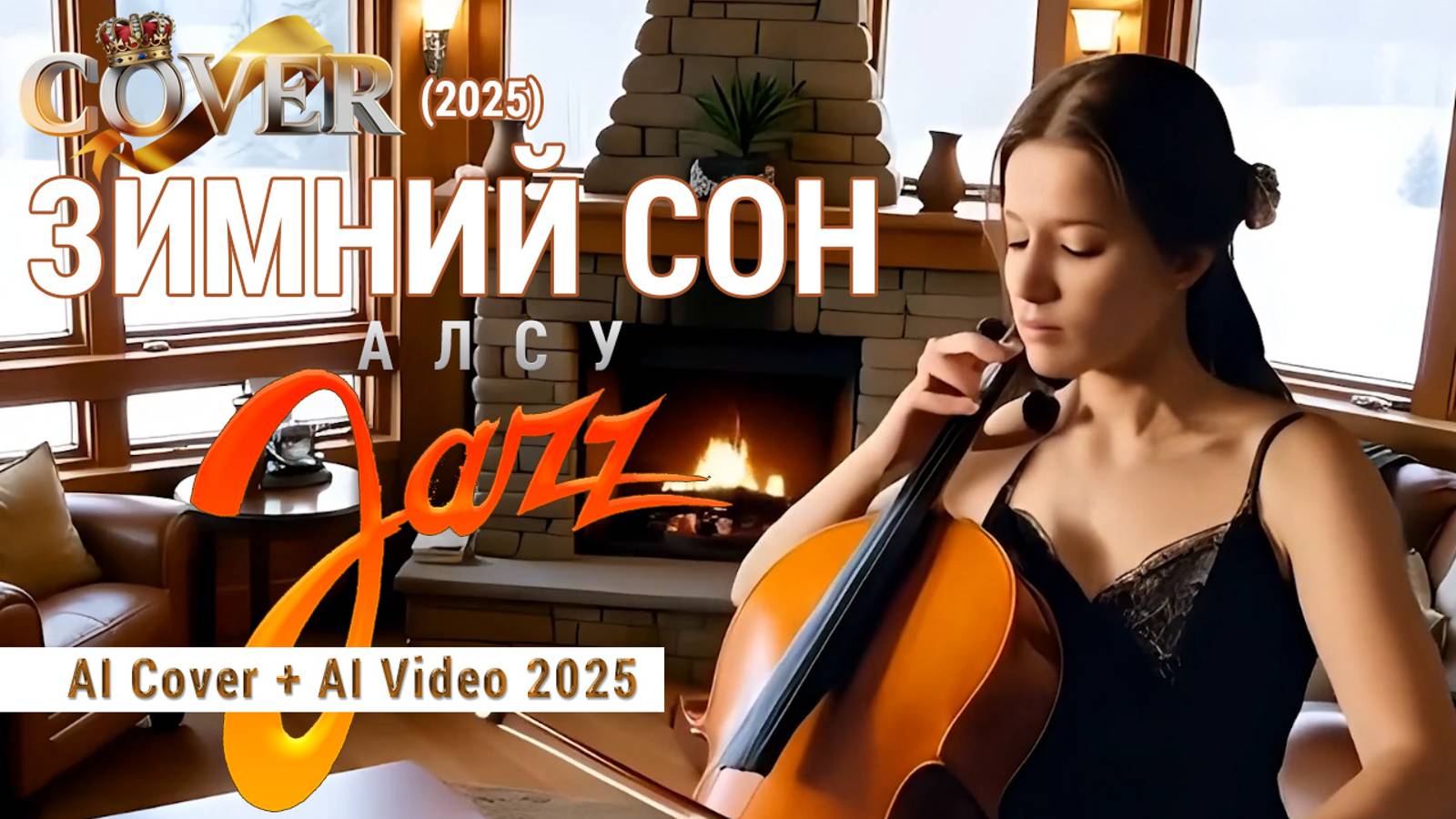 Зимний сон – Алсу  (AI Cover + AI Video 2025 в стиле Jazz к тексту песни)