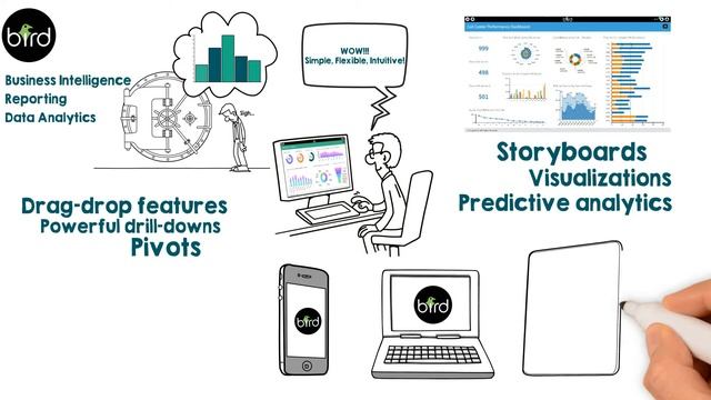 BIRDonCloud - Business Intelligence, Reporting and Predictive Analytics Software