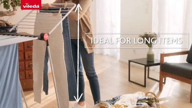 Vileda InfinityFlex clothes airer - our best large clothes dryer