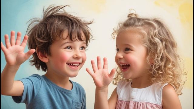 0+ | Песня-приветствие на английском языке|  Обучающе-развлекательная веселая песня.
