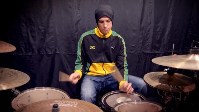 Барабанное соло на основе всего одной аппликатуры / Latin Drum Solo based on one broken paradiddle