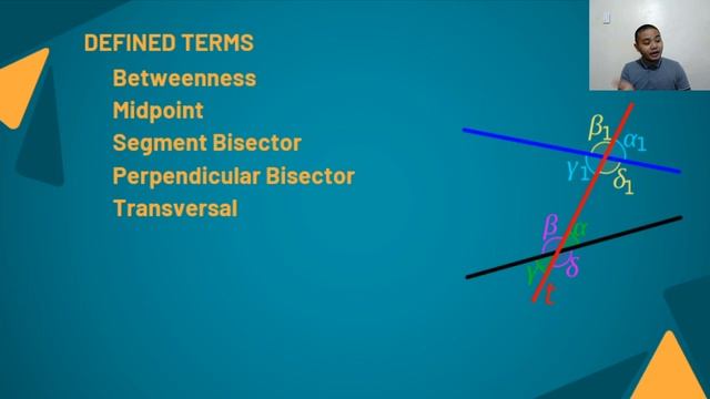 Undefined Terms, Defined Terms, Postulates, and Theorems