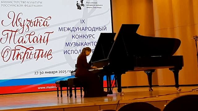 С.Рахманинов Этюд - картина c moll ор.39 №1 исп. Варвара Паршина