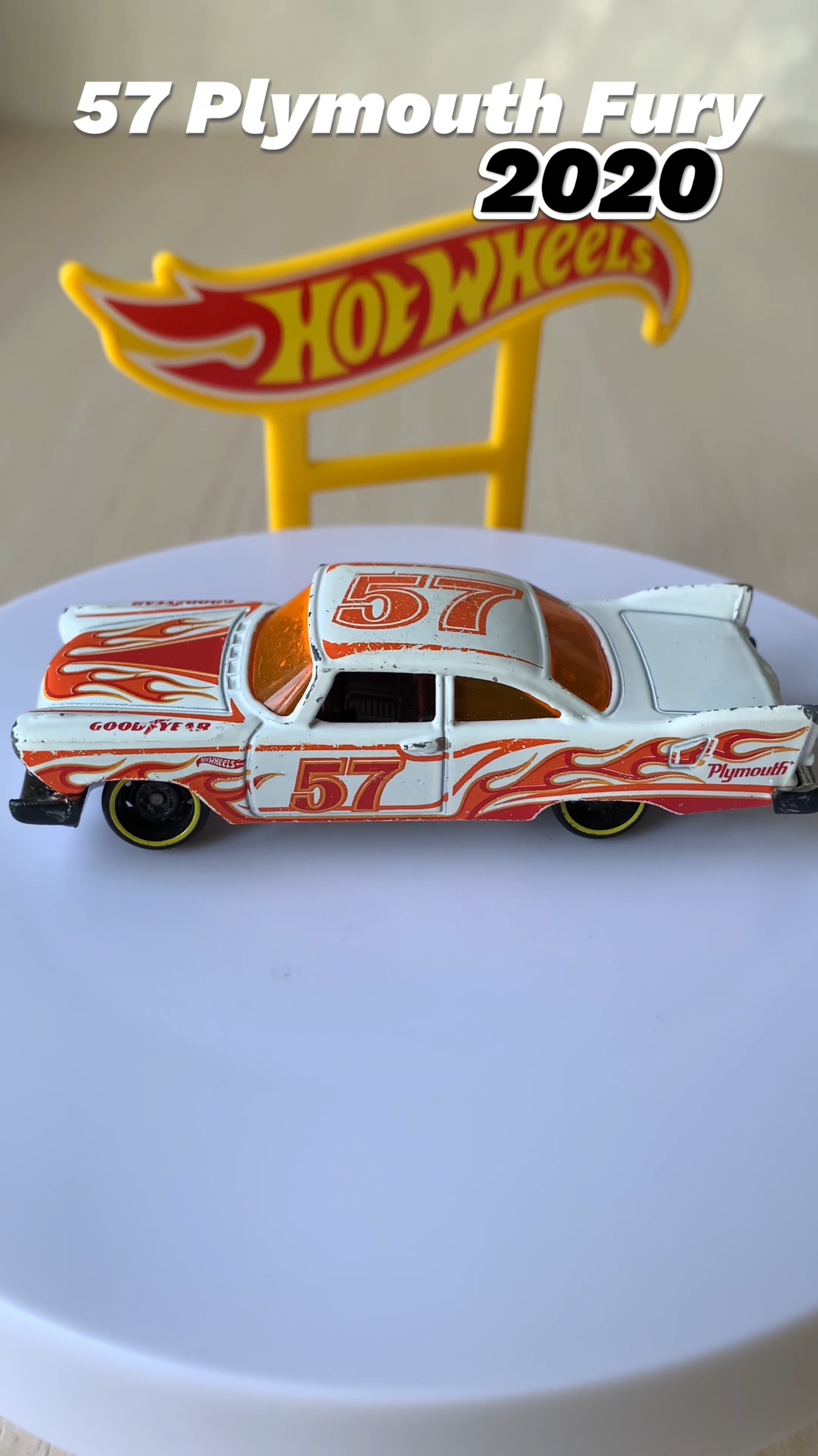 57 Plymouth Fury Hot wheels