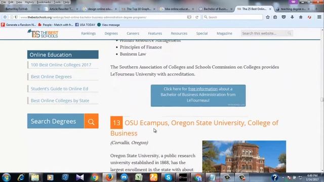 The 25 Best Online Bachelor in Business Administration Degree Programs
