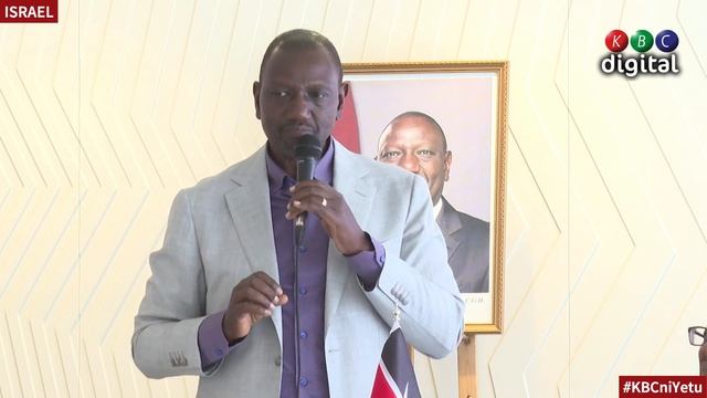 We will ensure people to people travel and business exports between Kenya and Israel-President Ruto
