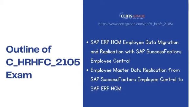 C_HRHFC_2105 SAP Certified Application Associate - SAP SuccessFactors Full Cloud/Core Hybrid 1H/202