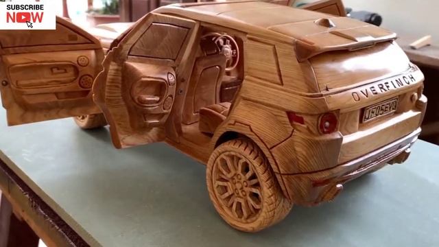 Wood Carving Range Rover Evoque Overfinch New 2022 #17