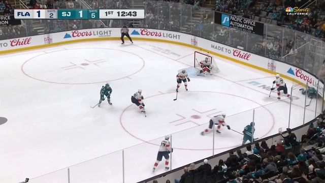 Sharks' Ceci And Smith Combine For Back-To-Back Goals 32 Seconds Apart