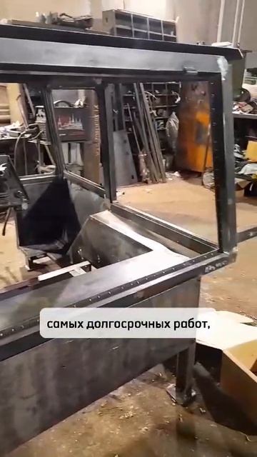 Продолжение работ по кабине высотой 1300мм на трактор МТЗ-82.1