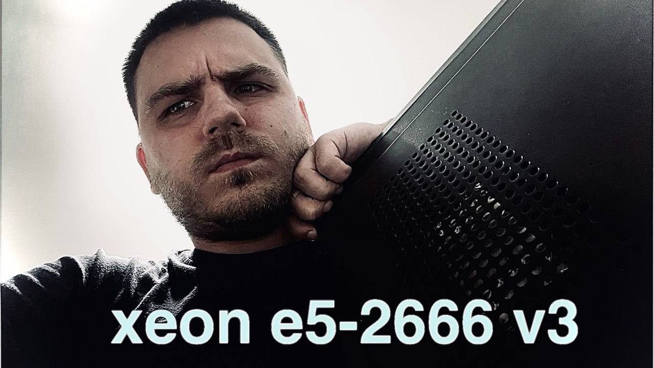 Бюджетный игровой ПК для авито на Intel xeon V3 RX580
