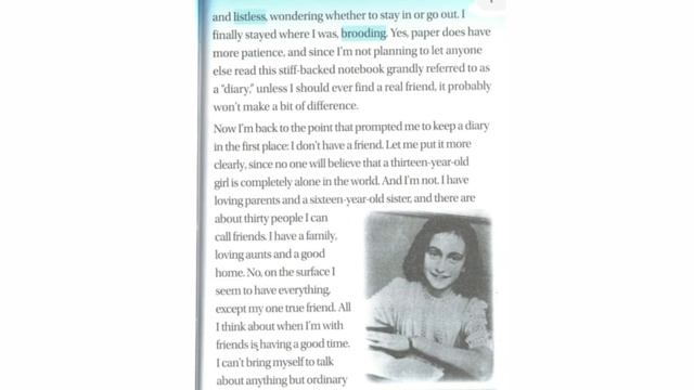 The Diary of A young Girl # By Anne Frank( literature  Reader)