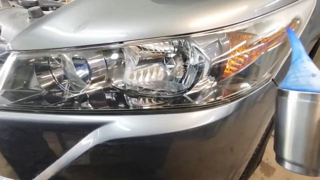 Город Братск. DENAUTO BRATSK. Полировка автомобиля Хонда Стрим с нанесением керамики