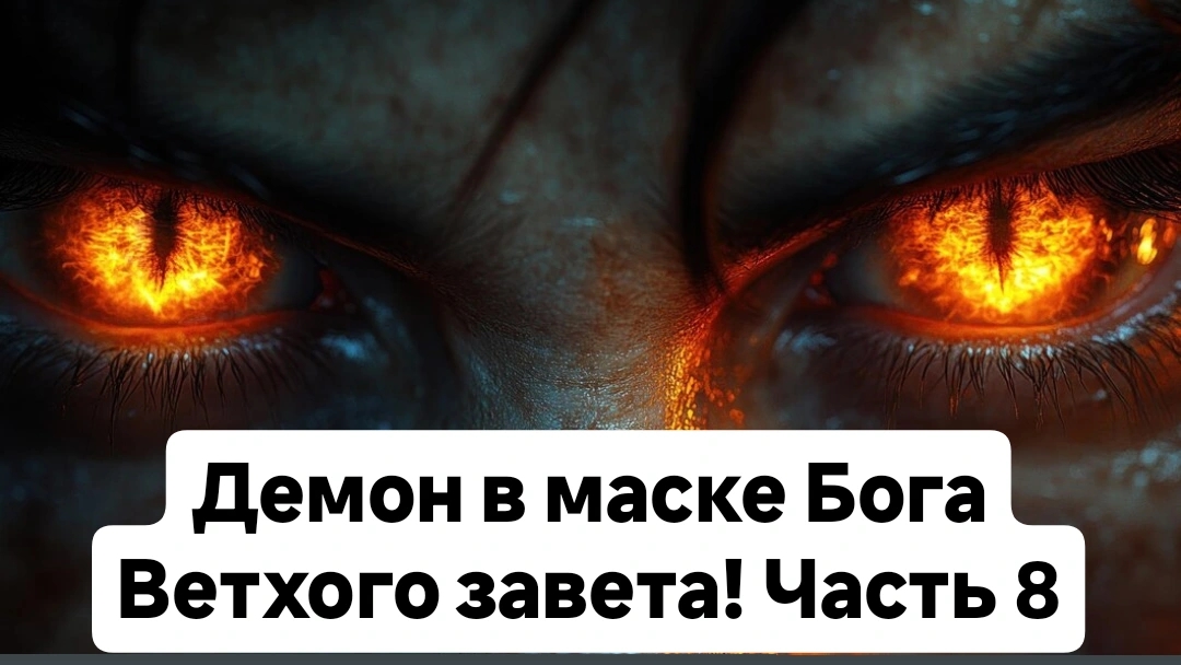 Демон в маске Бога Ветхого завета! Часть 8