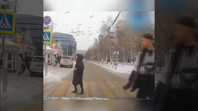 Тюменский школьник решил выпендриться на дороге, но получил по голове