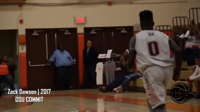 Zack Dawson Drop 30 point QUADRUPLE DOUBLE! (NASTY POSTER)