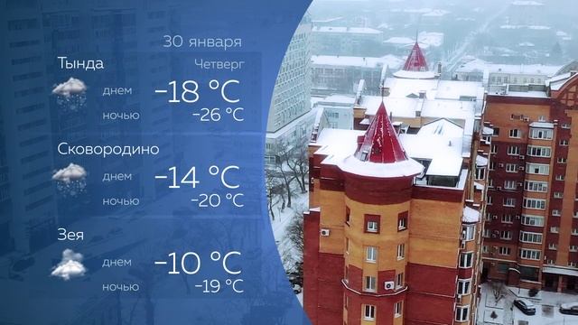 Прогноз погоды на 30.01.2025