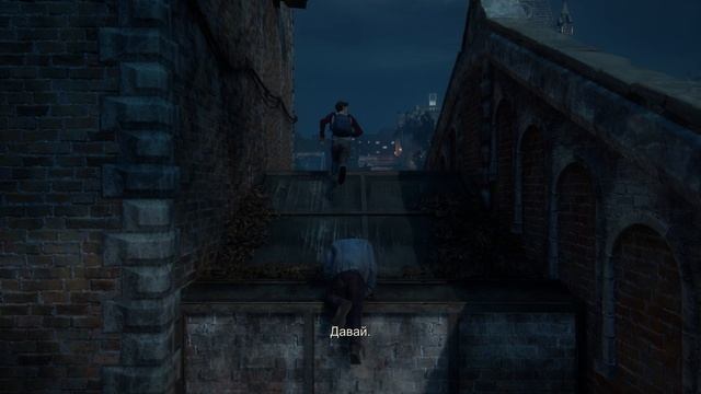 Паркур по крыше приюта - Uncharted 4 Путь вора #3
