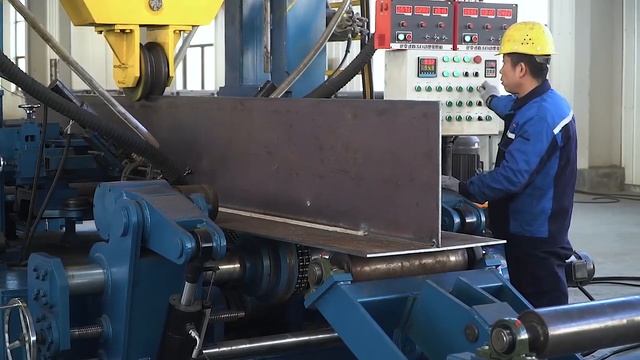 H Beam Assembly Welding Straightening Machine