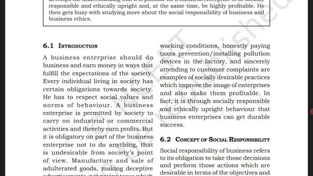 CBSE|11 Business Studies|Chapter 6|Tamil|Social Responsibilities of business|Meaning Concept Need