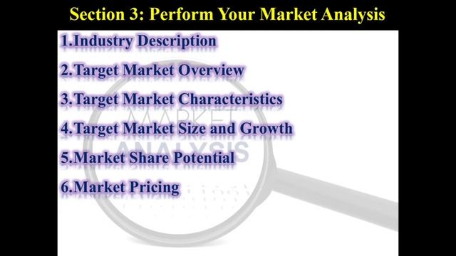 How to Prepare a Business Plan? |Lecture 3|Market Analysis and Business's Organization