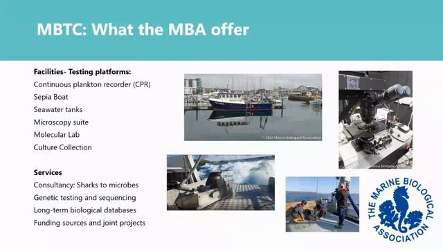 Coffee Time Talk : The Marine Business Technology Centre. Where enterprise meets the ocean.