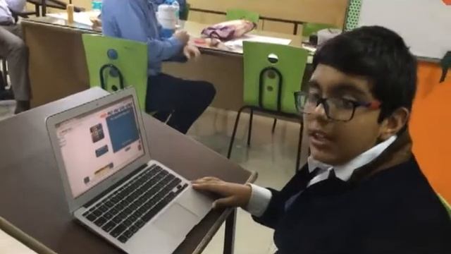 Harshit & Pratham of Grade VB Create online ebooks, posters & videos