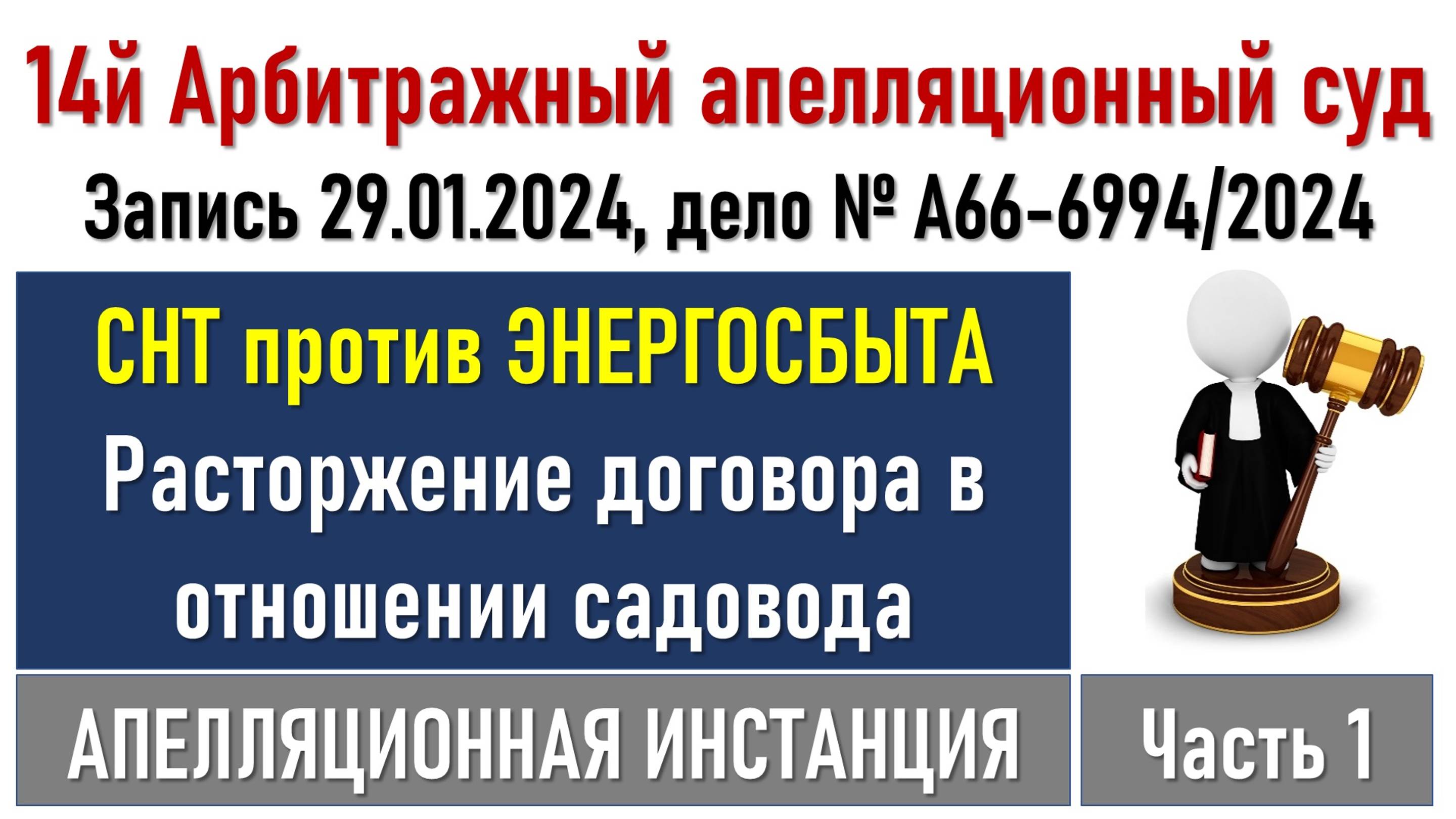 Заседание в Арбитражном апелляционном суде. Часть 1