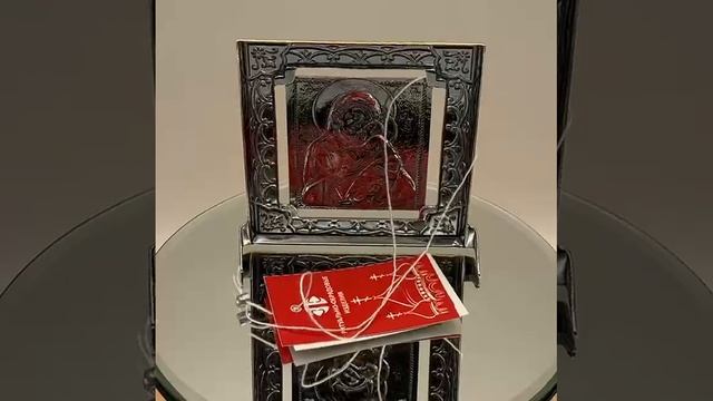 Серебряная икона Владимирская Божия Матерь Б930866В1