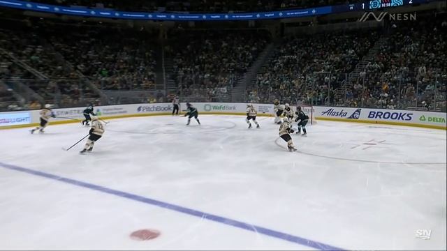 Kraken's Vince Dunn Bats Puck Out of Mid-Air to Extend Lead vs. Bruins